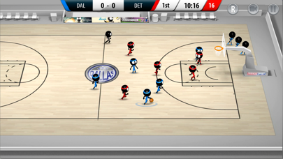 Screenshot from Stickman Basketball 2017