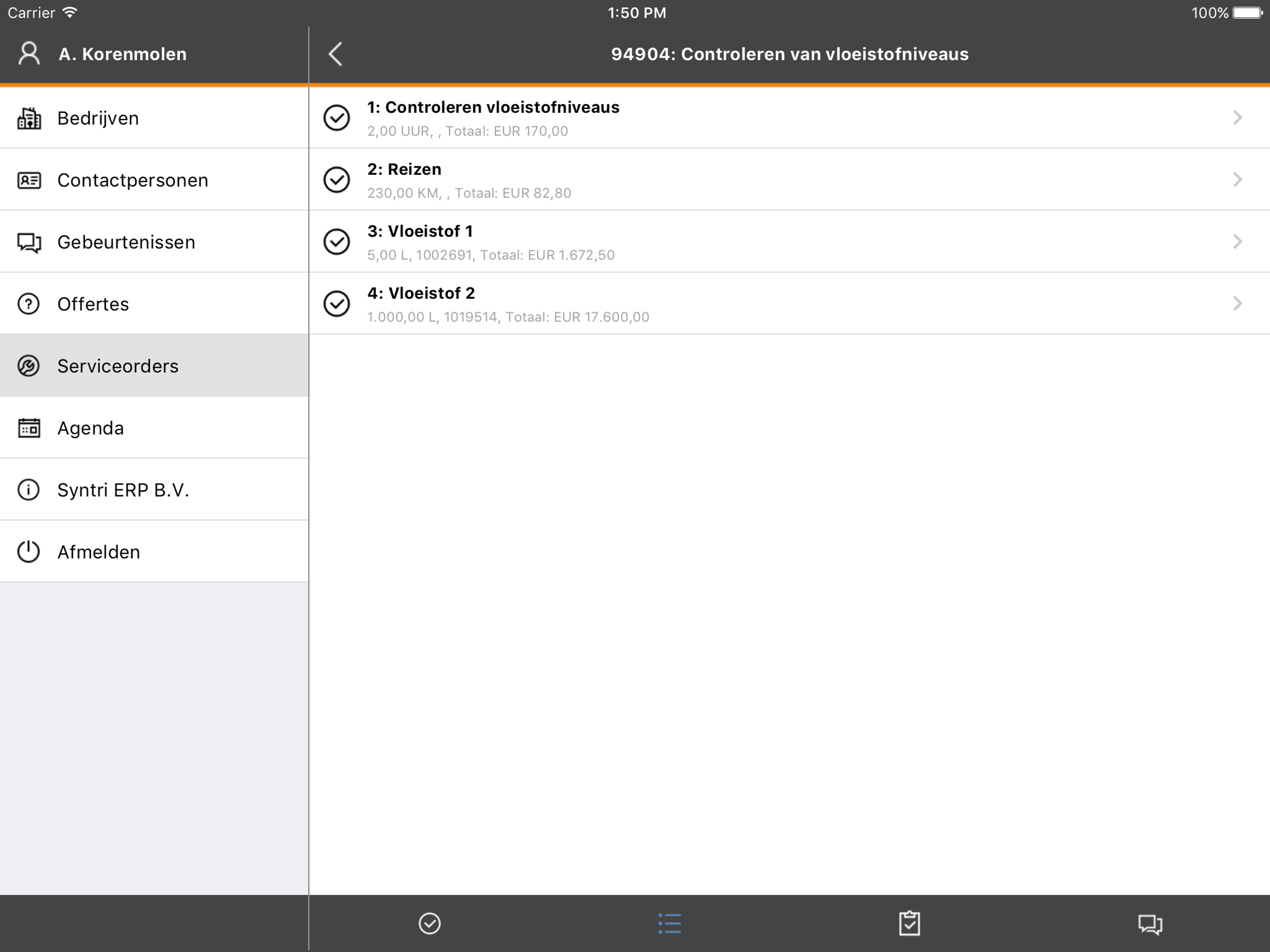 Syntri Service screenshot 12