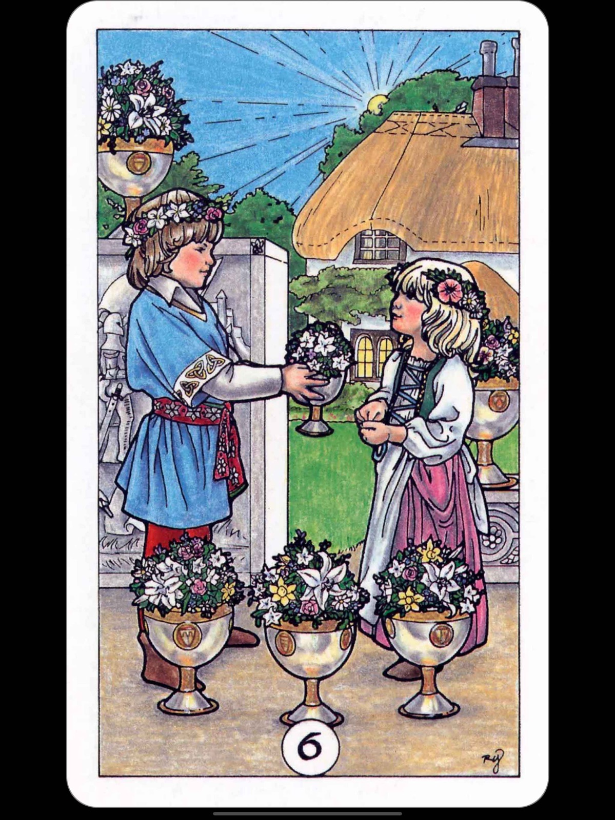 Robin Wood Tarot ipad screenshot 2