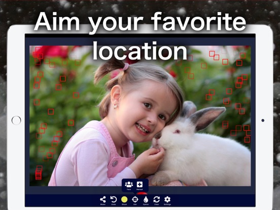 Photo stamp Paint Ink iPad screenshot 4 - Photo & Video app