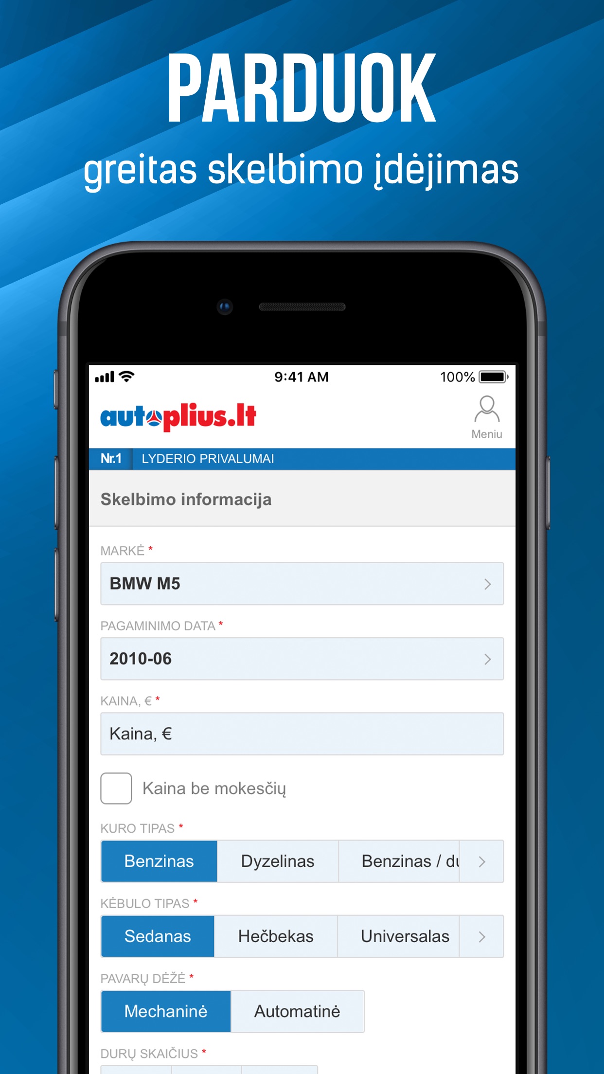 Screenshot 2 of Autoplius.lt