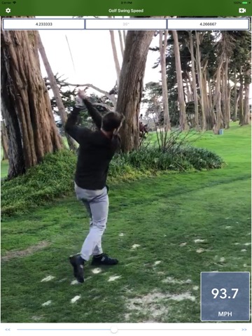 Golf Swing Speed Analyzerのおすすめ画像1