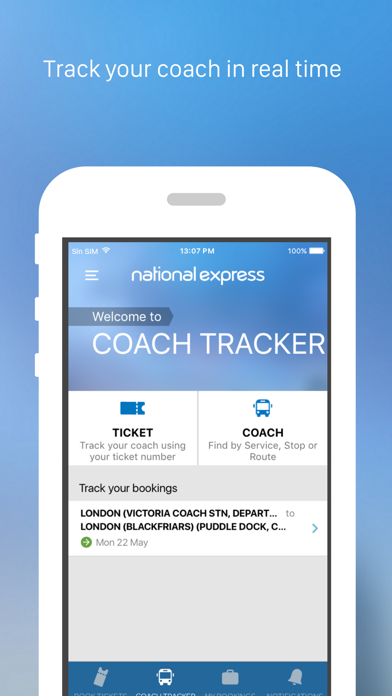 Screenshot 2 of National Express Coach App