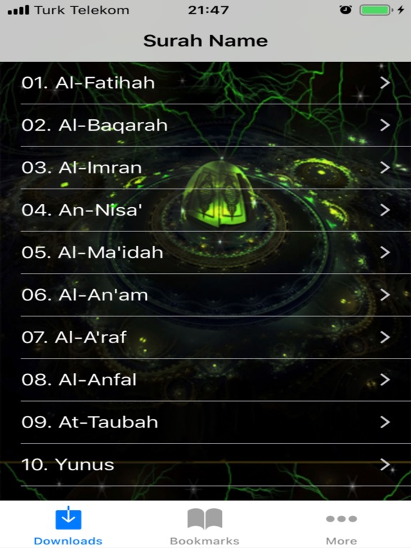Screenshot #4 pour Ahmed Al Ajmi Quran MP3