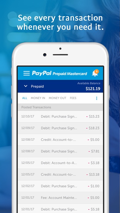 How to cancel & delete PayPal Prepaid from iphone & ipad 1