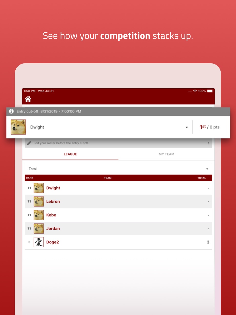 iPad screenshot