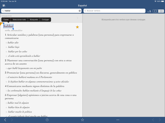 Gran diccionario Vox App Store preview screenshot 4