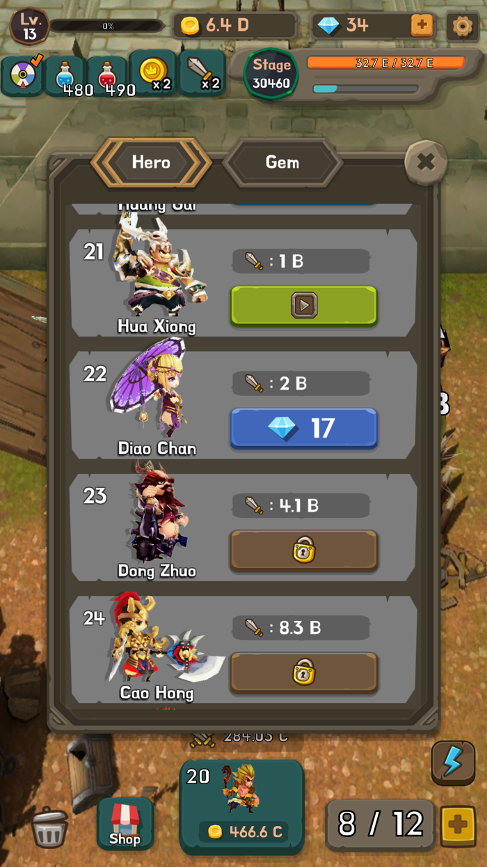 Merge Three Kingdoms