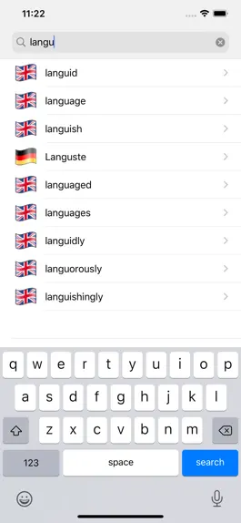 Game screenshot German Dictionary, Nifty Words mod apk