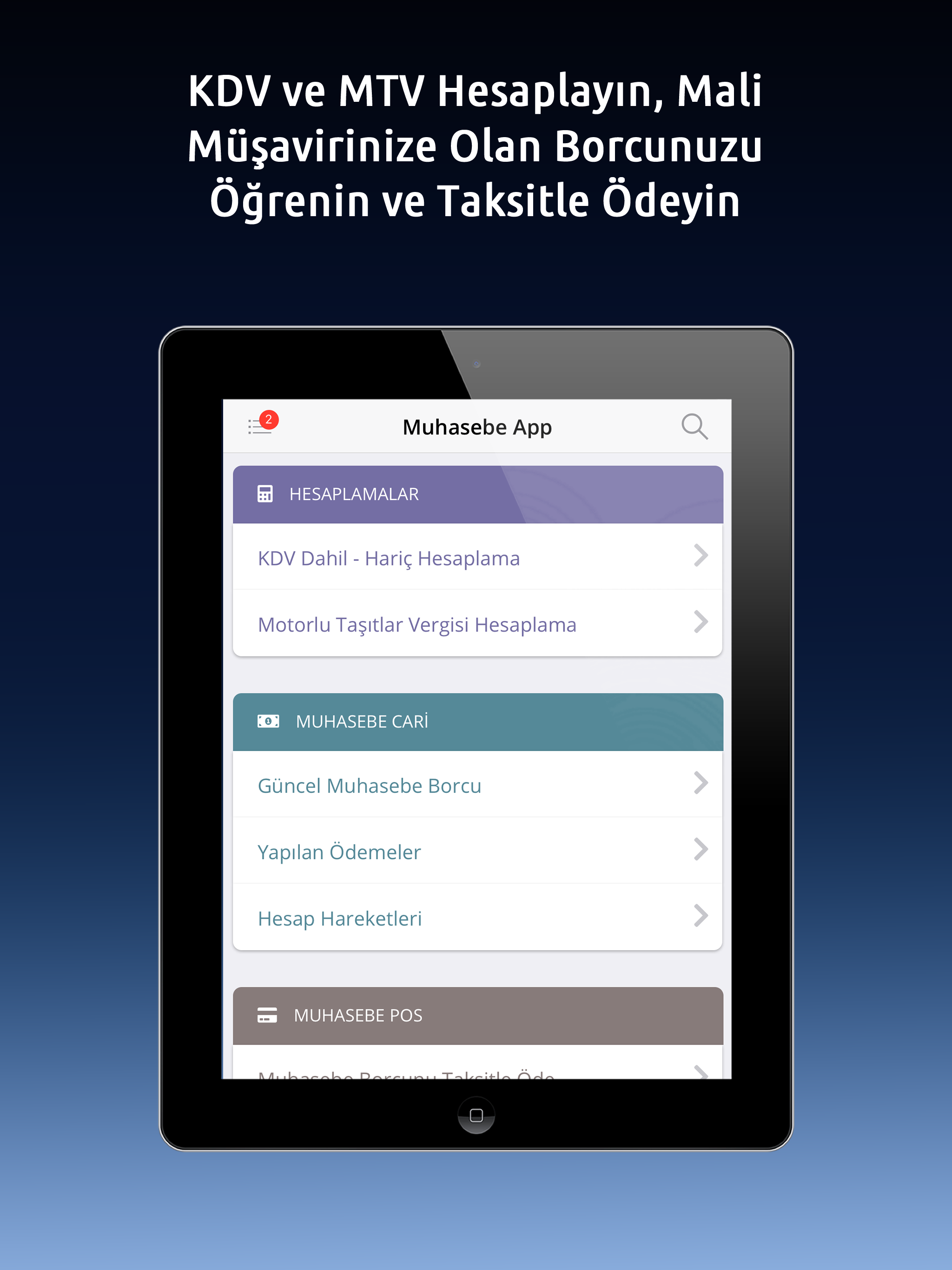 Muhasebe App