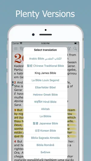 Bilingual Bible Multi Language screenshot 2