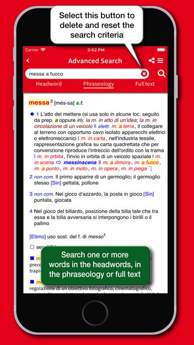 Dizionario Sabatini Coletti Screenshot