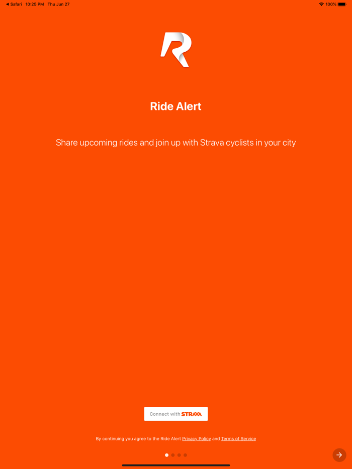 Ride Alert − Social Cycling