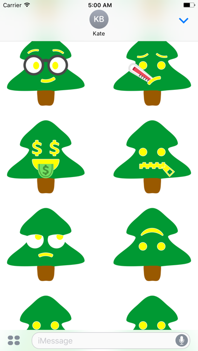 Screenshot #2 pour New Christmas Tree Stickers