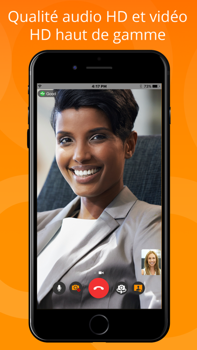 Screenshot #2 pour Bria Mobile: VoIP Softphone