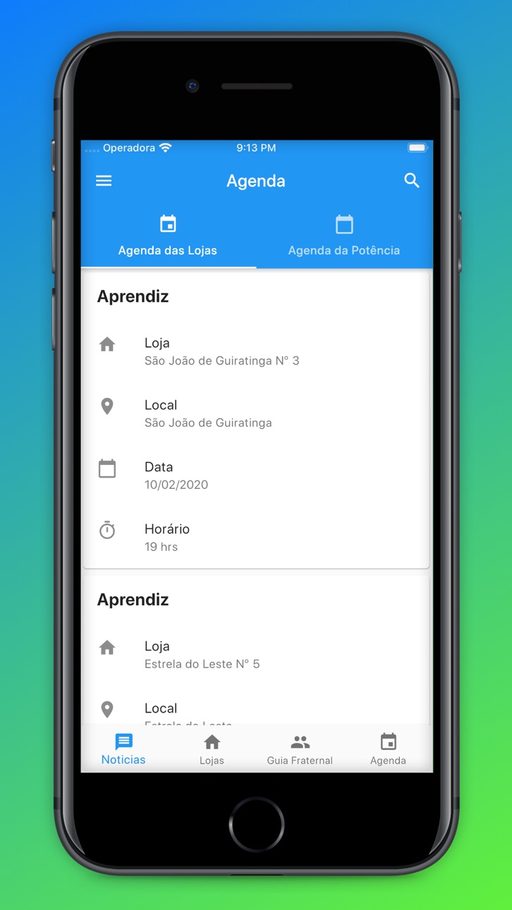iPhone screenshot