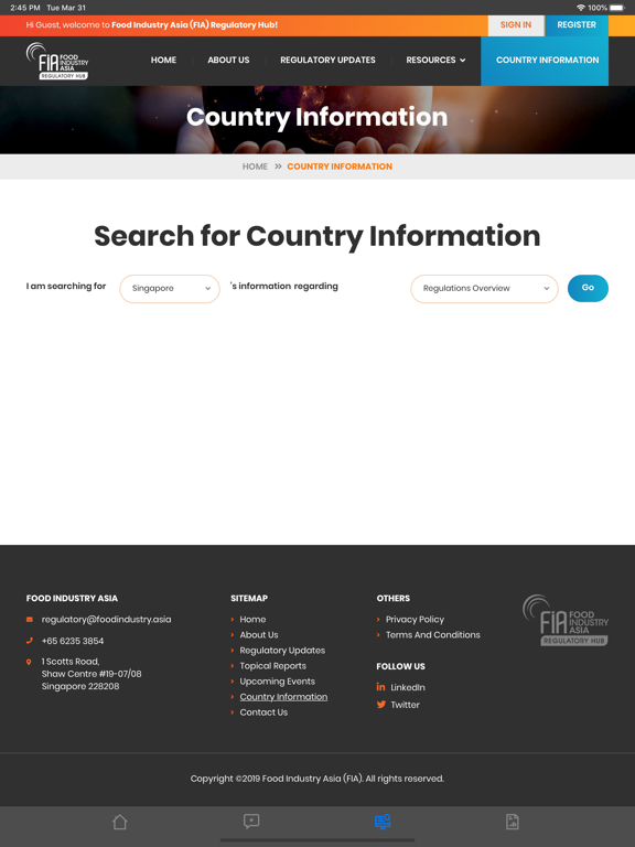 Screenshot #6 pour FIA Regulatory Hub