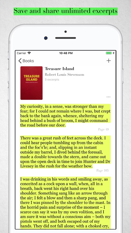 Excerpt - The Book Highlighter