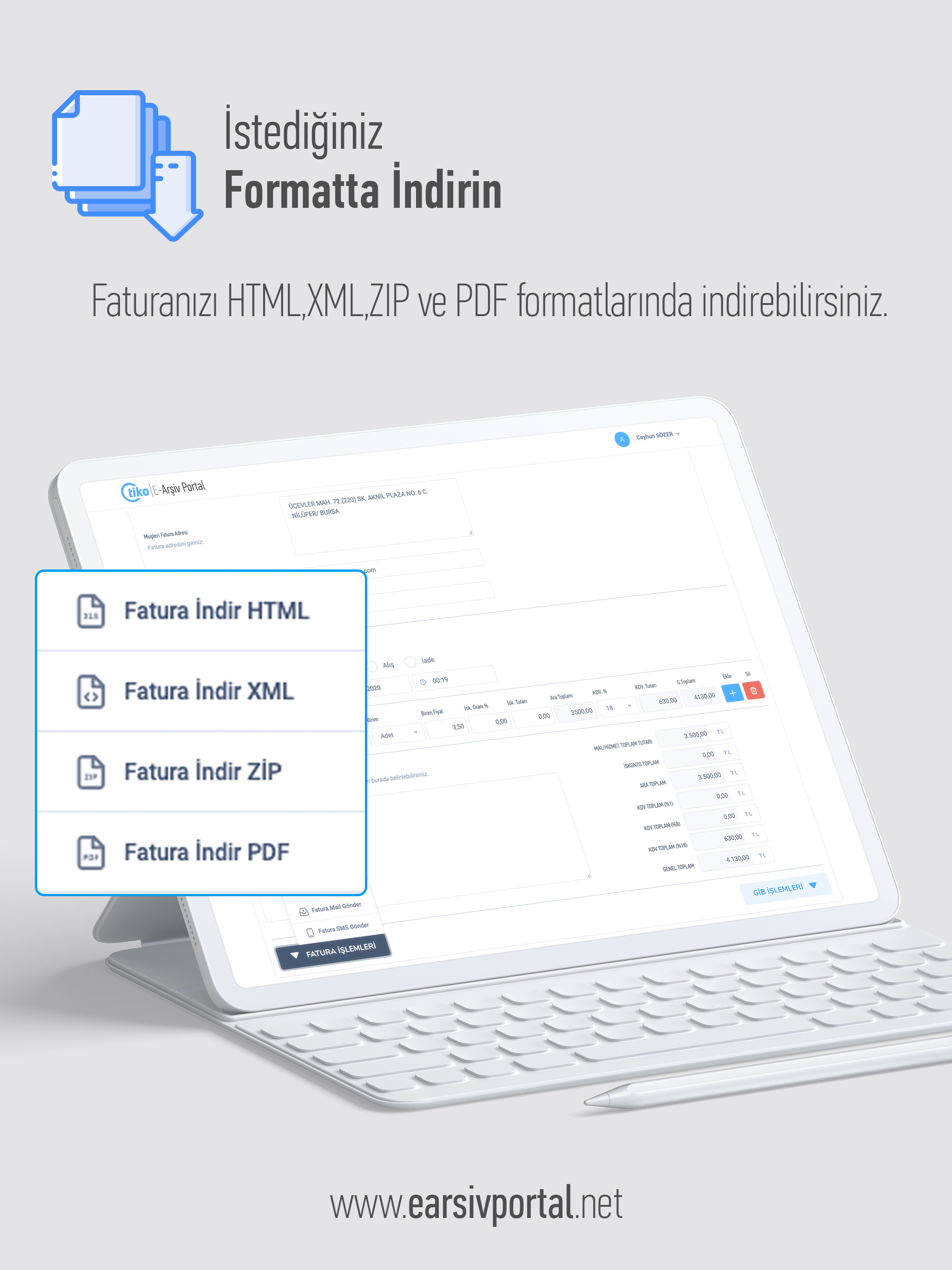 E-Arşiv Portal