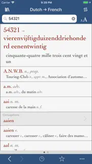 ultralingua dutch-french iphone screenshot 3