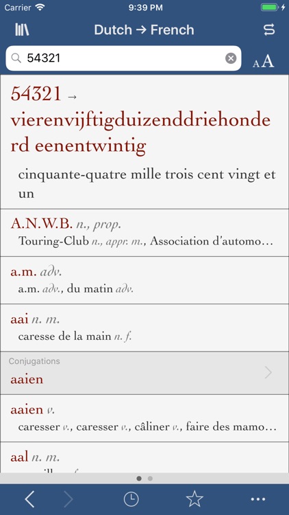Ultralingua Dutch-French