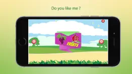 learn vegetable,fruit & flower iphone screenshot 2