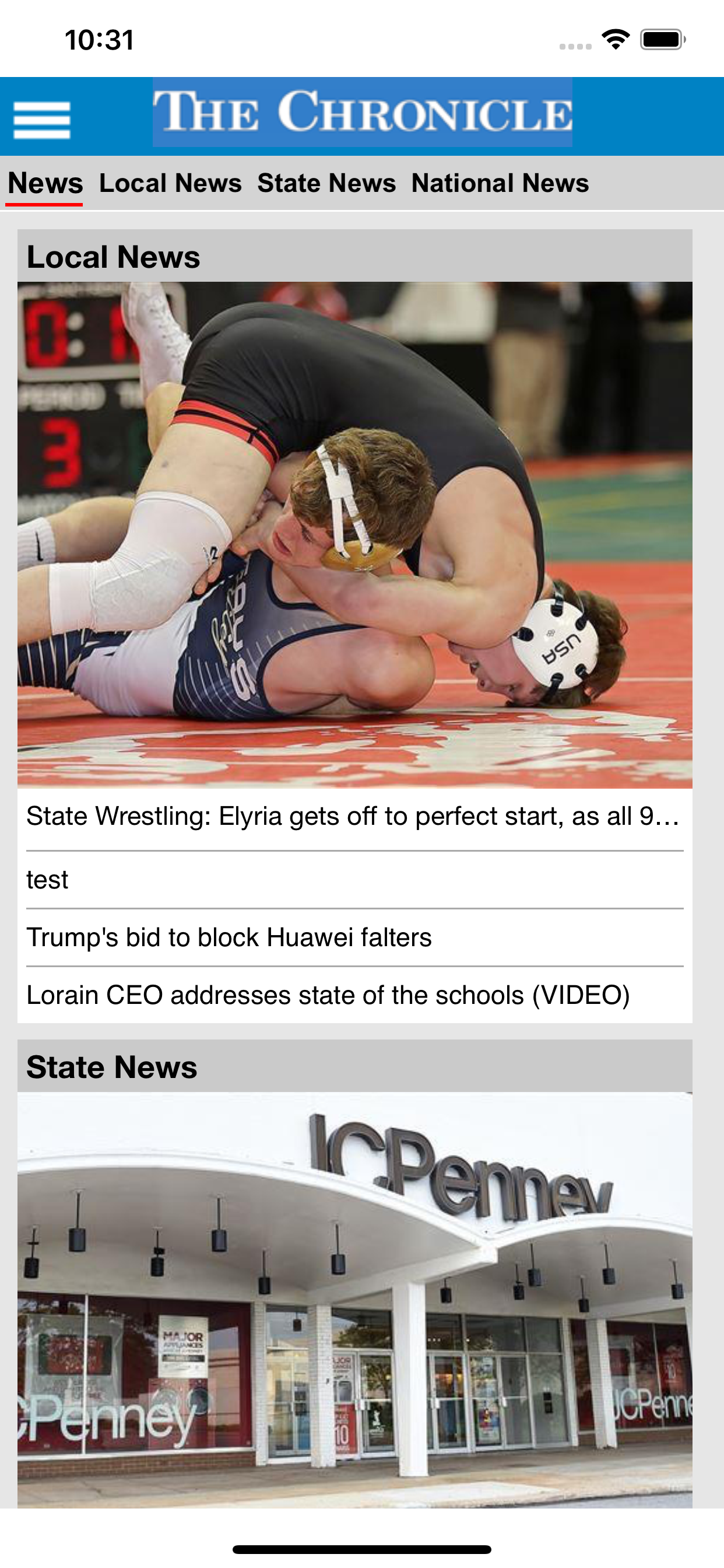 Chronicle Telegram Eedition screenshot 6