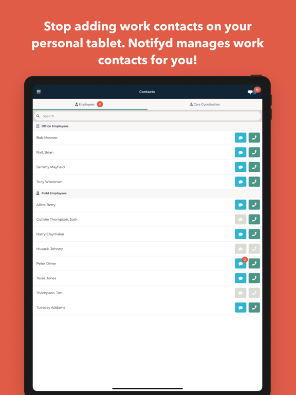 Notifyd iPad screenshot 4 - Productivity app