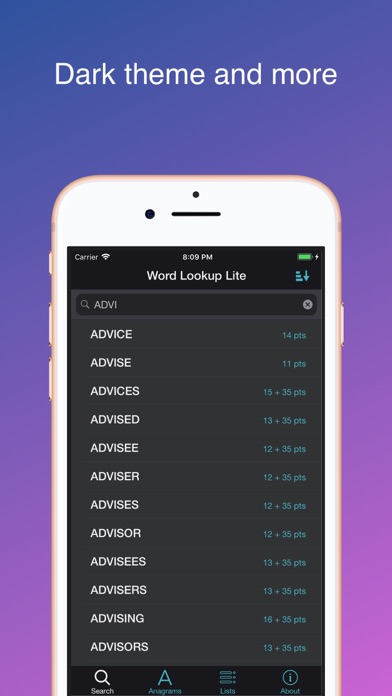 Word Lookup Lite Screenshot