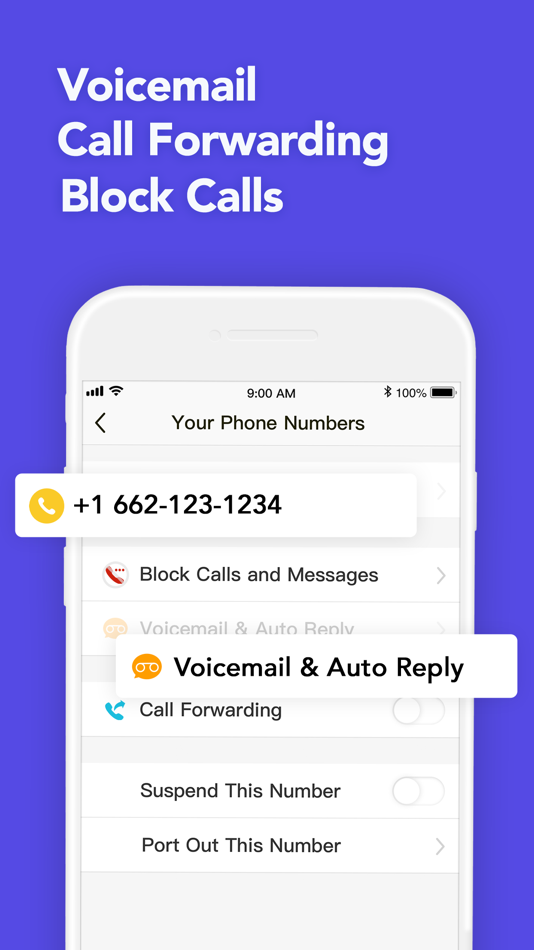 #5. TalkU: Unlimited Calls + Texts (iOS) By: Newtone Communications Inc