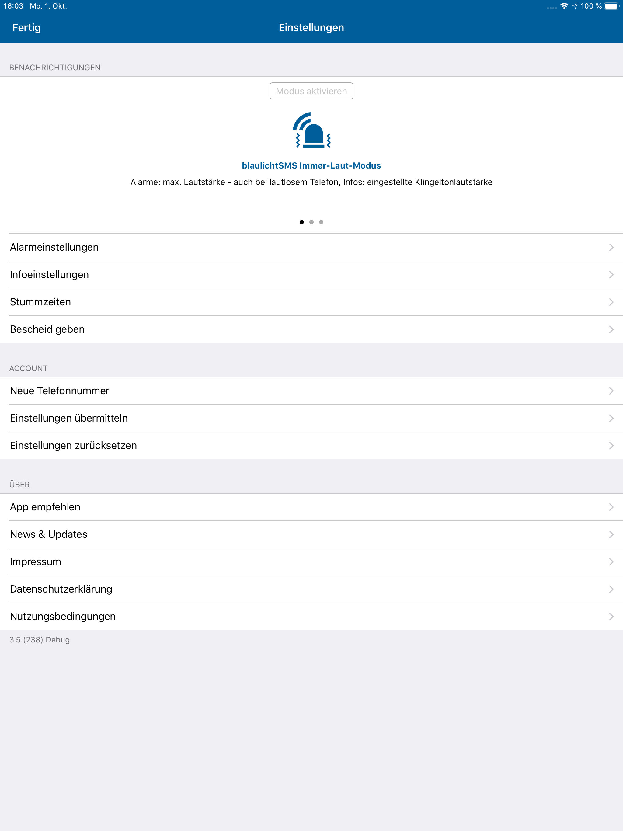 blaulichtSMS screenshot 11