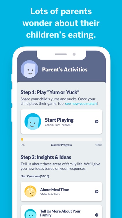 When to Wonder: Picky Eating