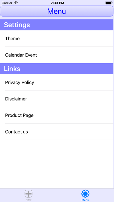 Screenshot #2 pour Calendar Counter