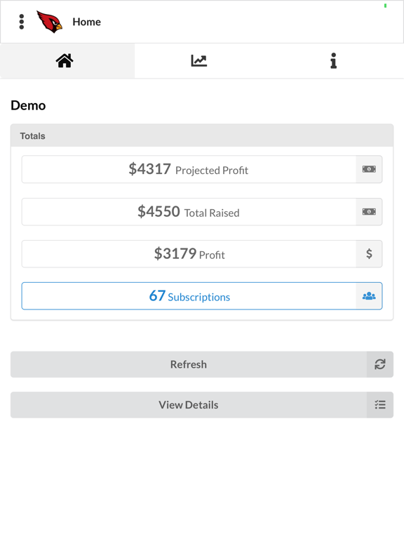 ReadySetFUNd iPad screenshot 2 - Business app