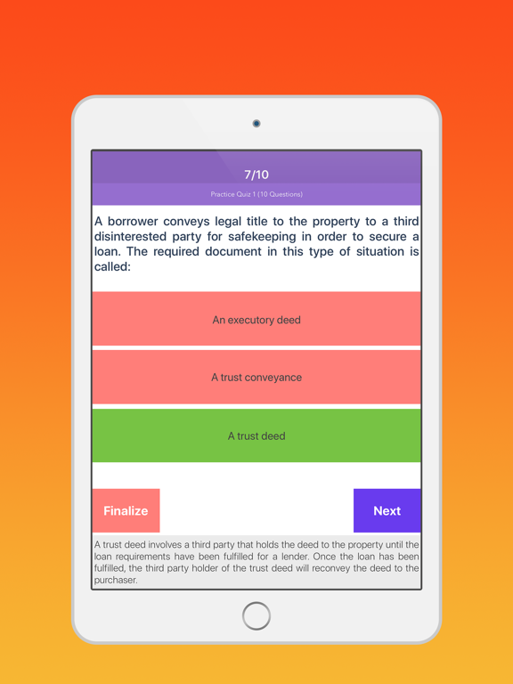 Screenshot #6 pour Alabama - Real Estate Test