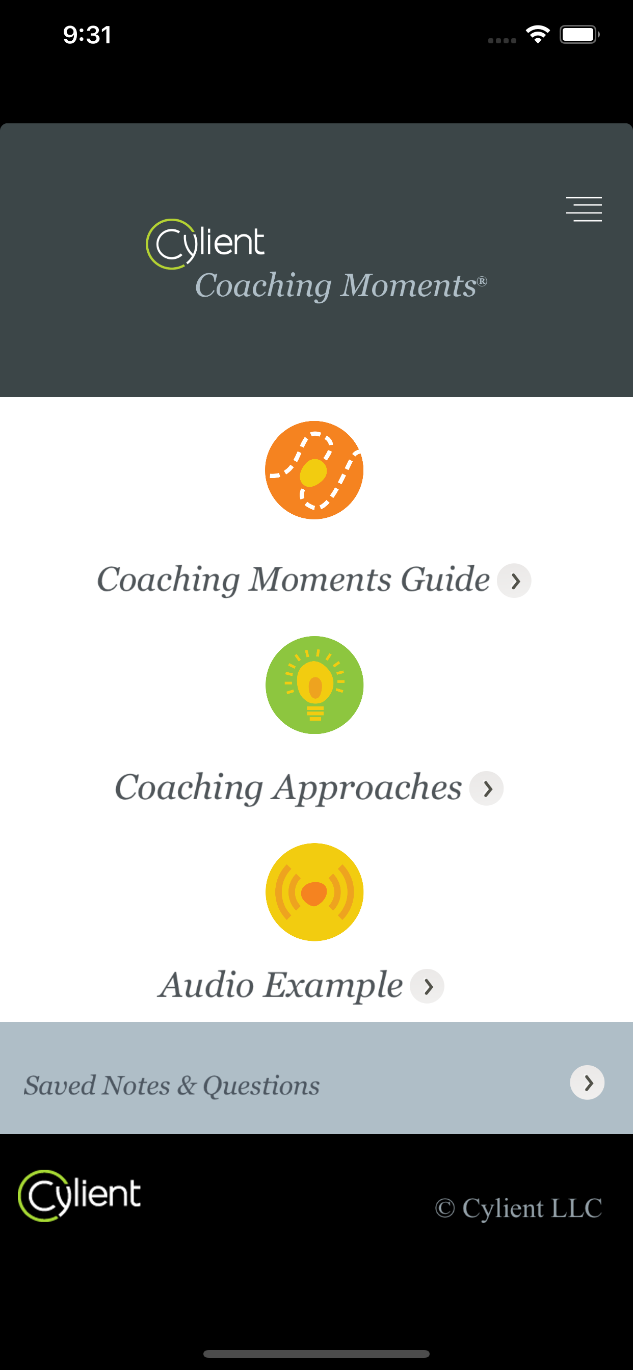 Cylient Coaching Moments