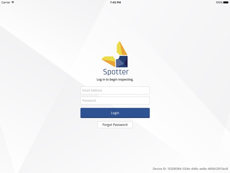 Spotter Inspection App