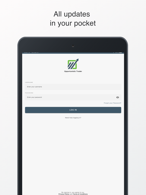 Screenshot #4 pour Opportunistic Trader Mobile