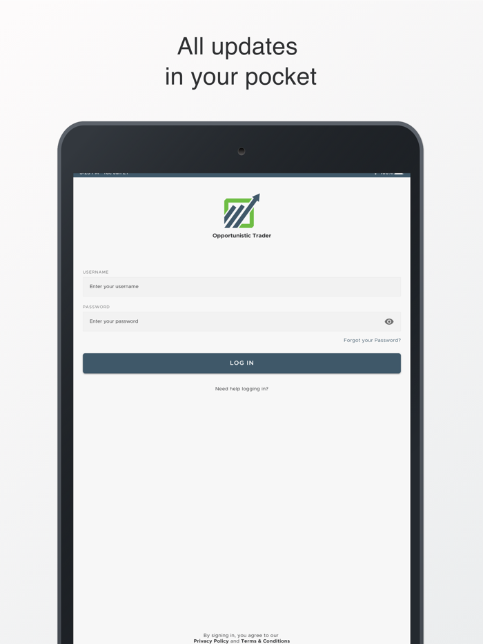 Opportunistic Trader Mobile