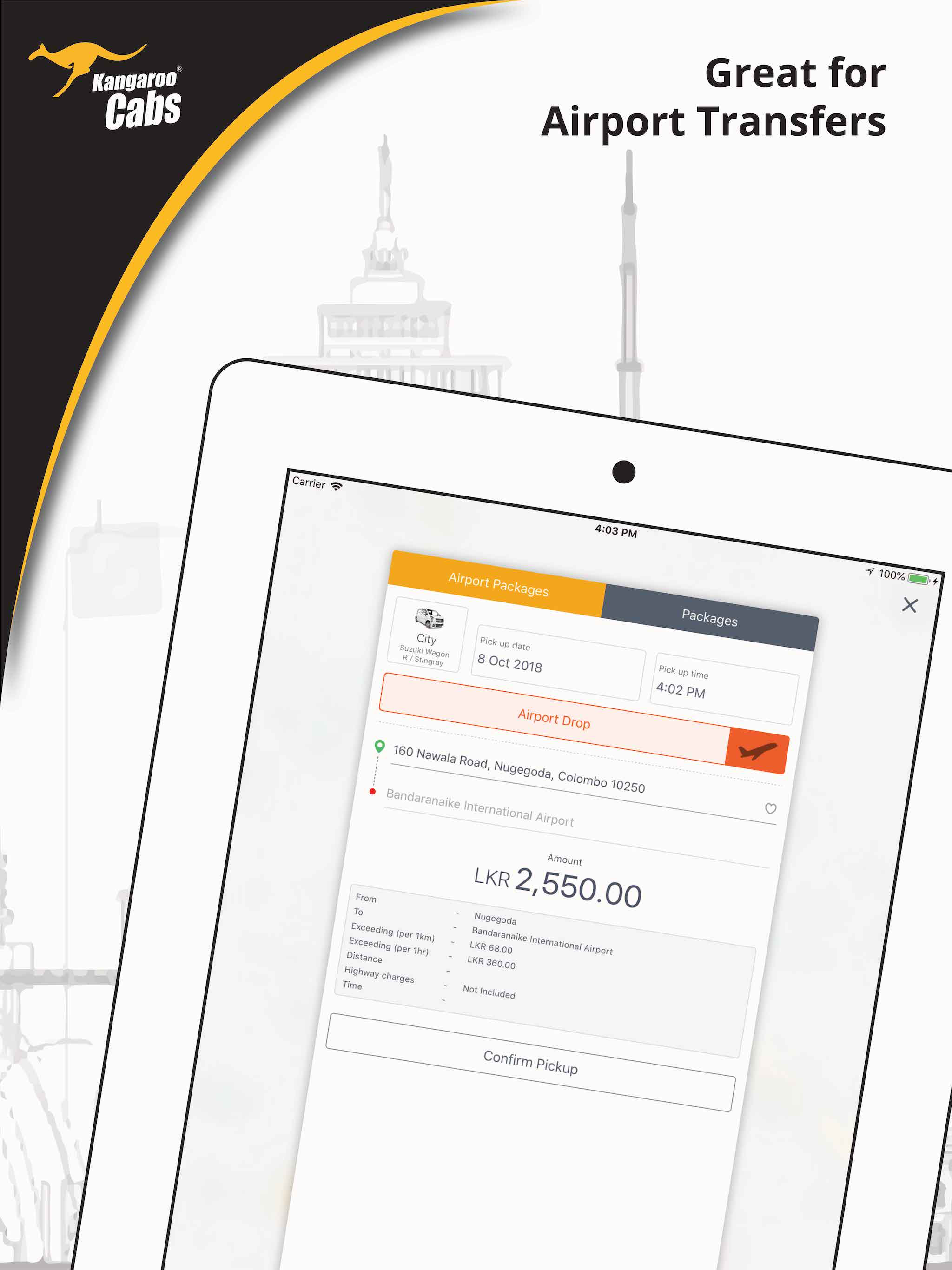 Kangaroo Cabs 2588588