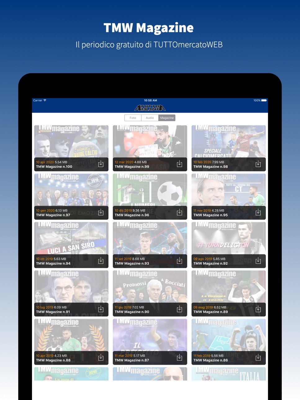 iPad screenshot