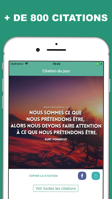 Screenshot #2 pour Proverbes & Citations