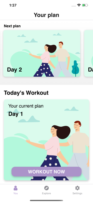 Walking app for weight loss