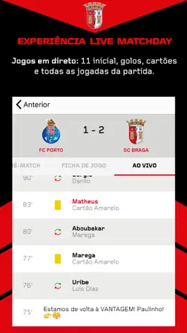 Game screenshot App Oficial SC Braga hack