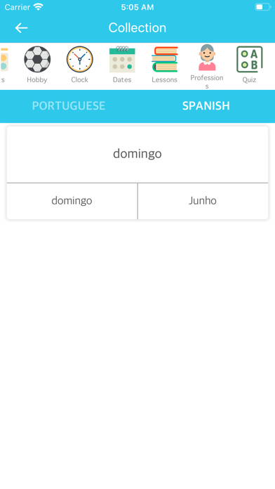 Screenshot #3 pour Portuguese Spanish Dictionary