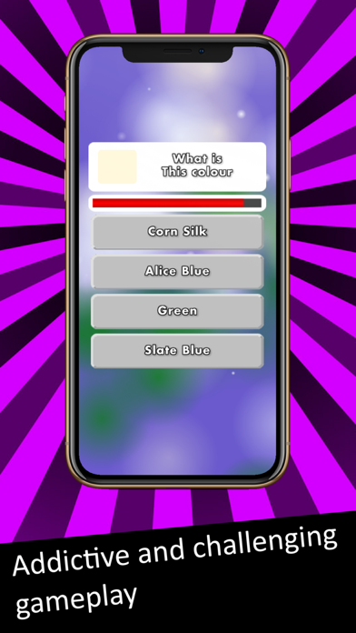 Screenshot #3 pour Colour Name Quiz Advance