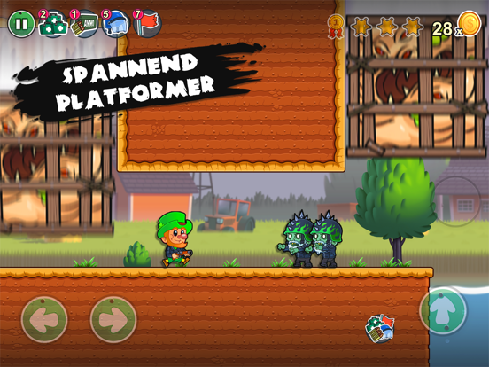 Lep's World Z - Zombie Spil iPad app afbeelding 5