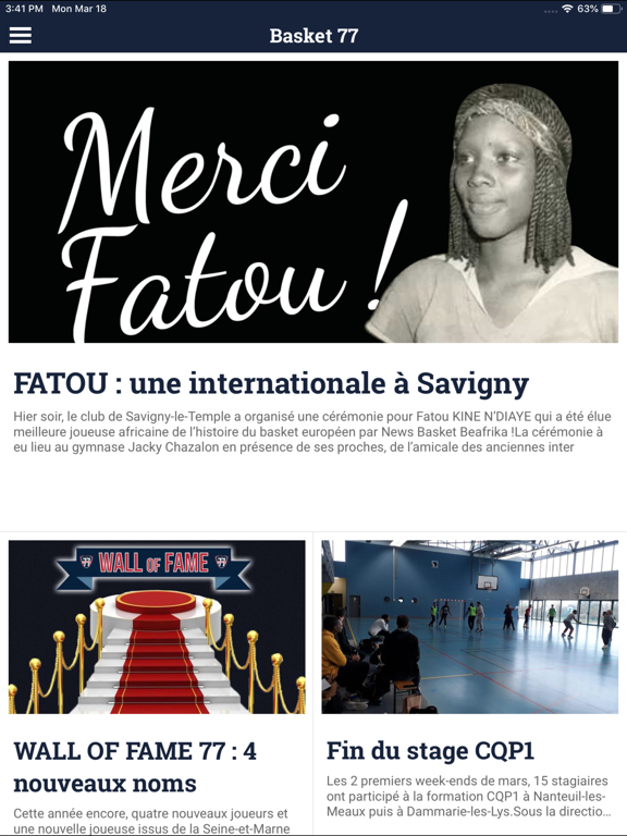 Screenshot #4 pour Basket 77