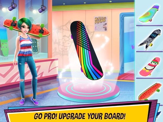 City Skater Board Master iPad app afbeelding 3