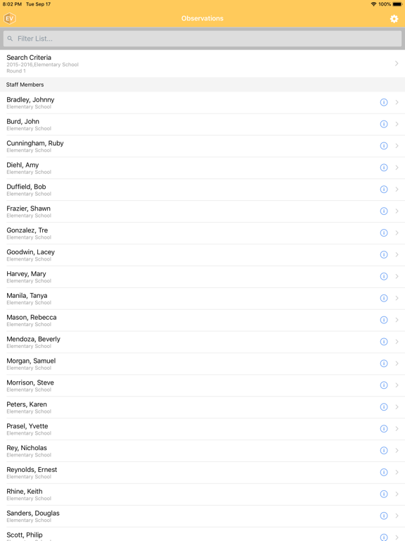 Screenshot #4 pour OnCourse Evaluate